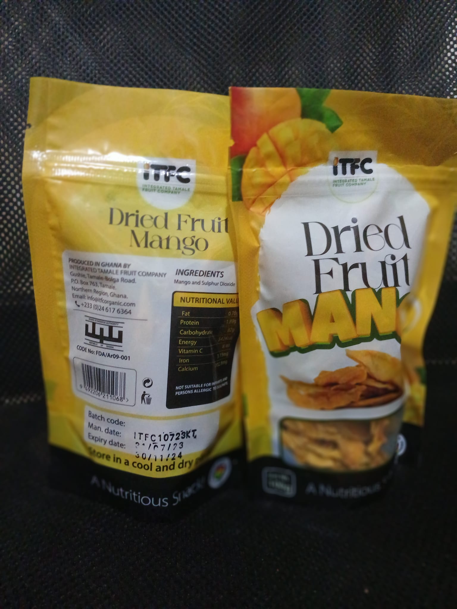 Dried Mango 6-9cm